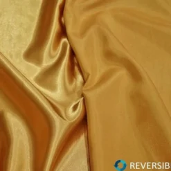 Shantung Satin (Reversible) Table Linen in Gold LT