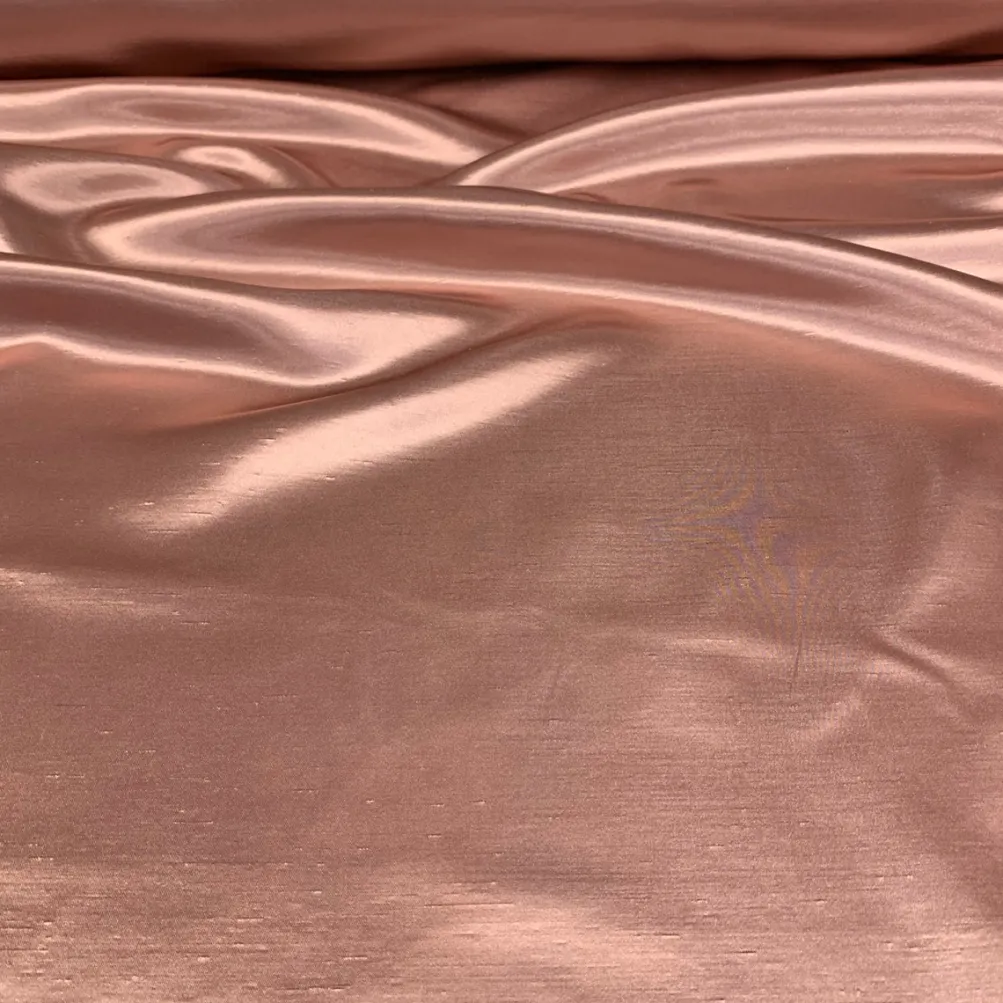 Shantung Satin (Reversible) Table Linen in Pink