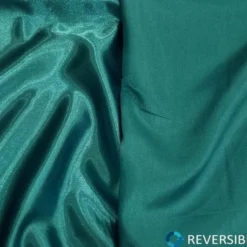 Shantung Satin (Reversible) Table Linen in Jade
