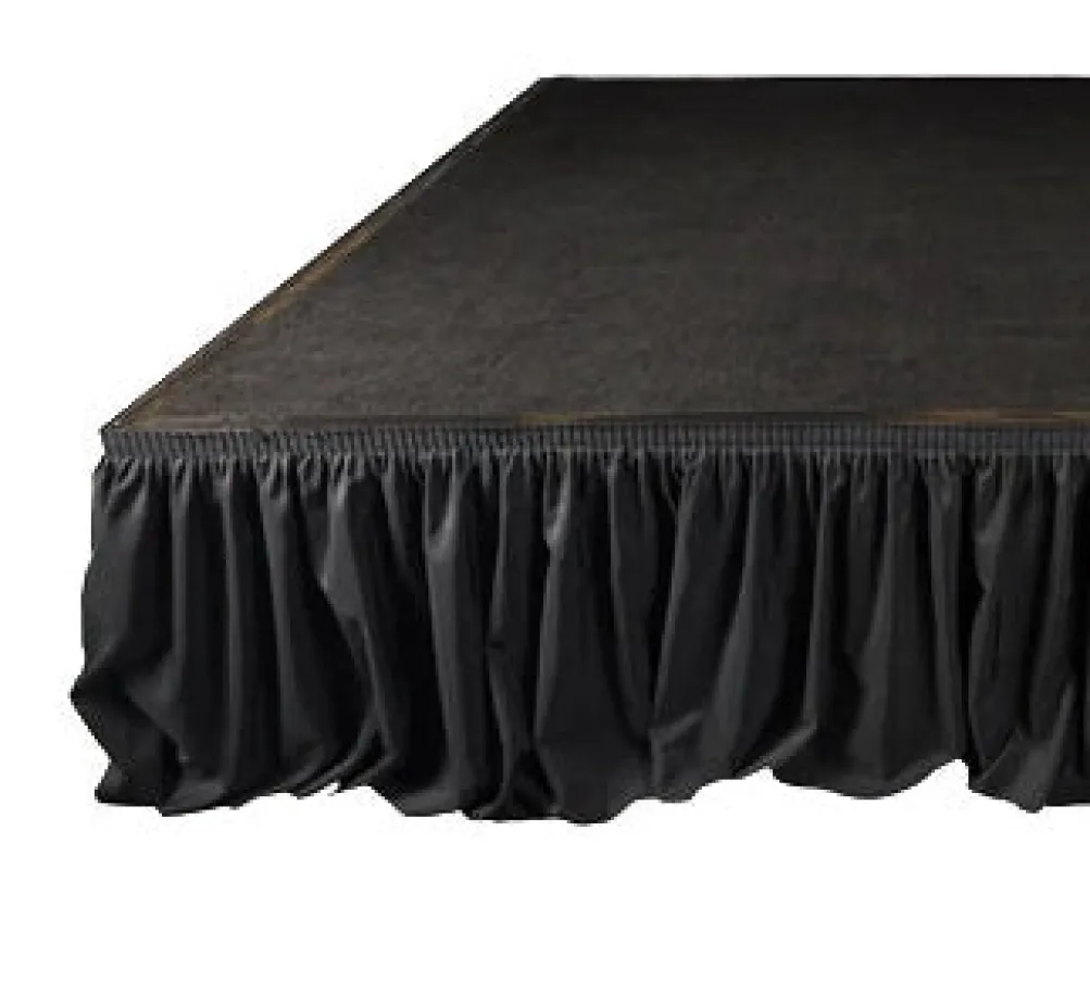 Shirred Pleat Stage Skirt