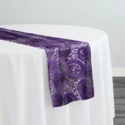 Sienna Design Table Runner in Plum