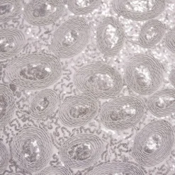 Sienna Design (w/ Poly Lining) Table Napkin in Silver