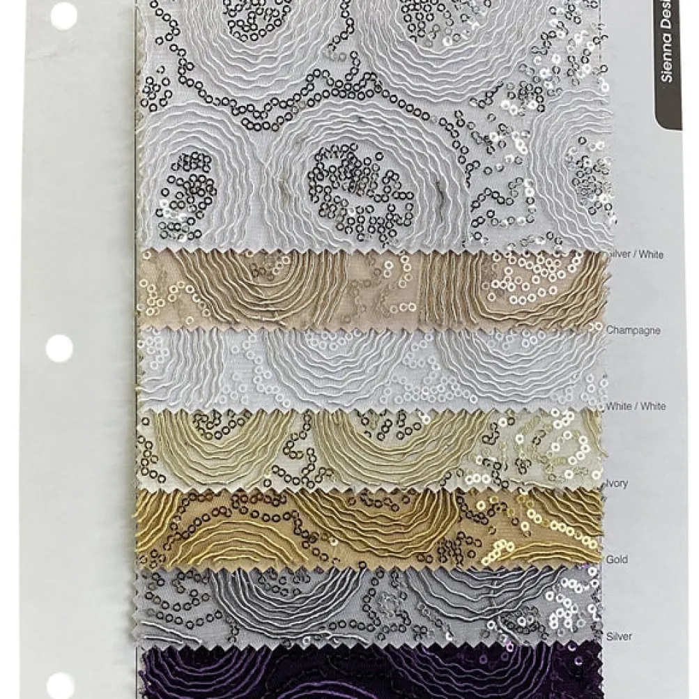 Sienna Design (w/ Poly Lining) Table Napkin in White