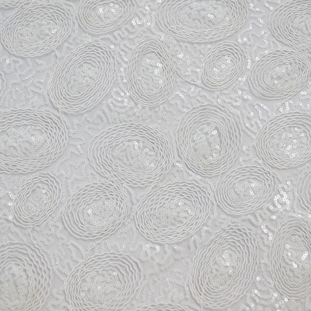 Sienna Design (w/ Poly Lining) Table Napkin in White