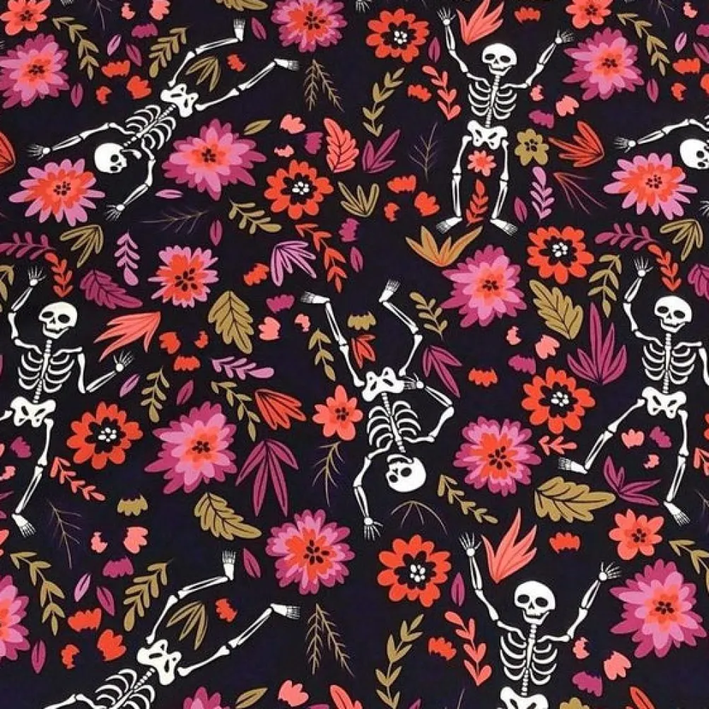 Skeleton Garden (Poly Print) Table Runner