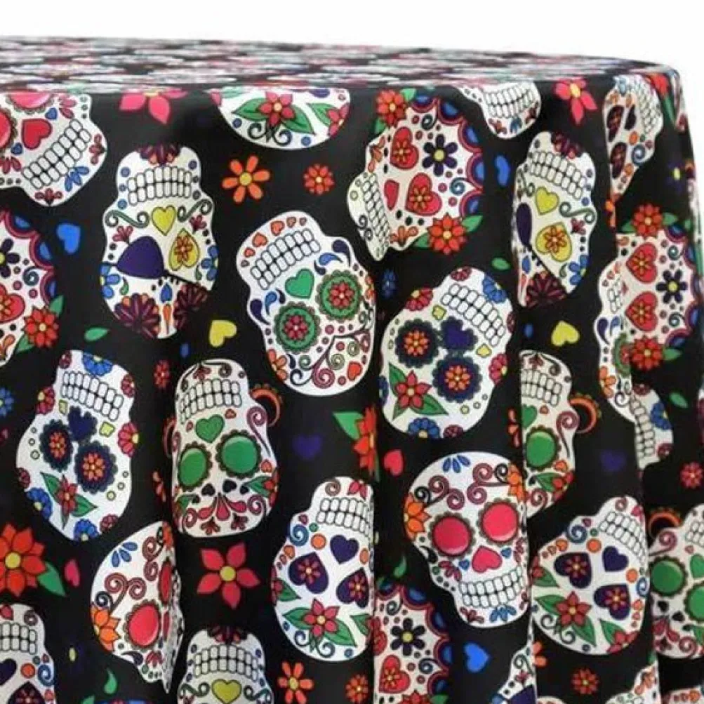 Skull Candy (Poly Print) Table Linen