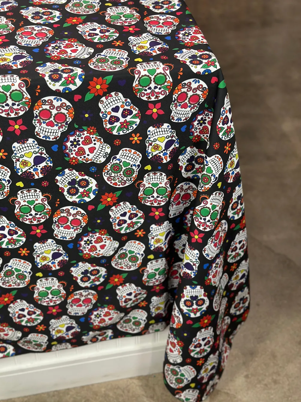 Skull Candy (Poly Print) Table Linen