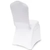 Spandex Banquet Chair Cover in White