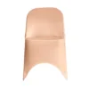 Spandex Folding Chair Cover in Peach