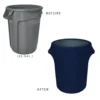 Spandex 32 Gallon Trash Can Cover in Navy