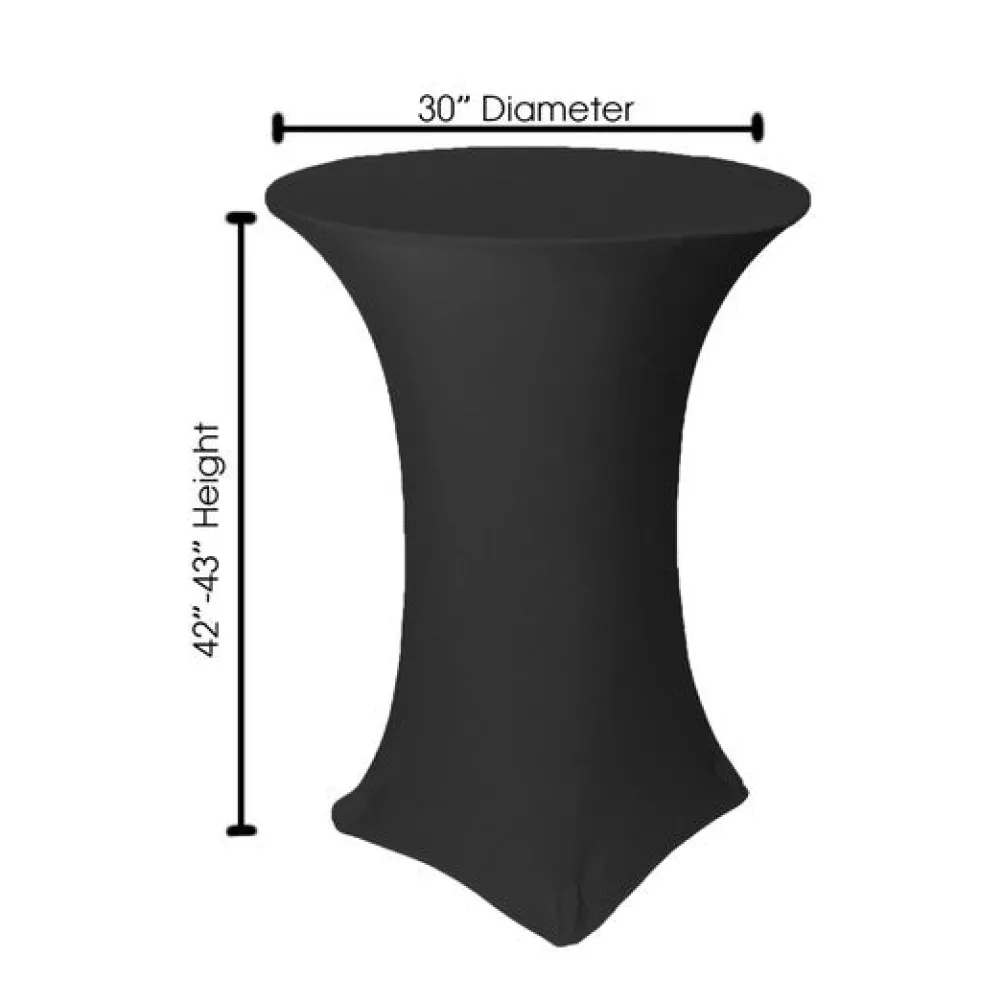 Spandex (30"x42") Highboy Cover in Black