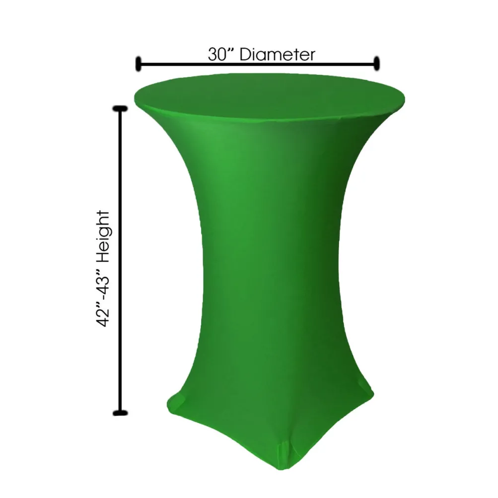 Spandex (30"x42") Highboy Cover in Emerald Green