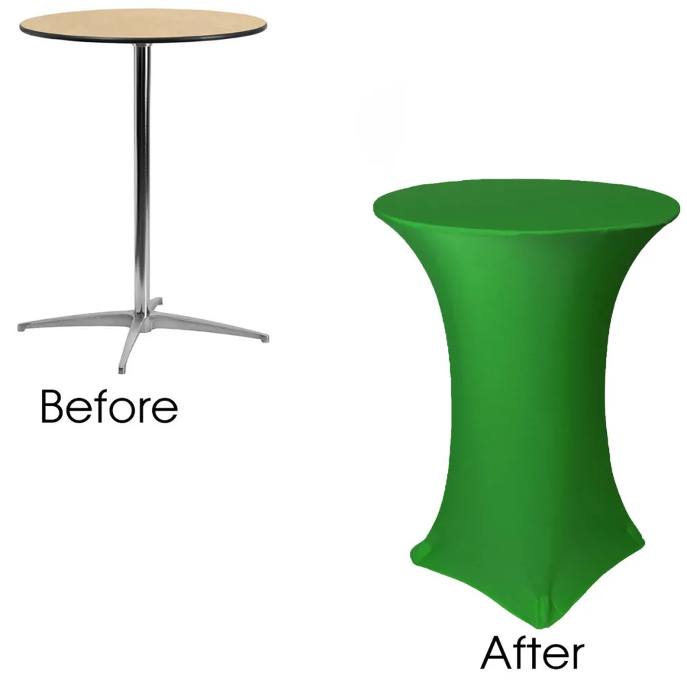 Spandex (30"x42") Highboy Cover in Emerald Green