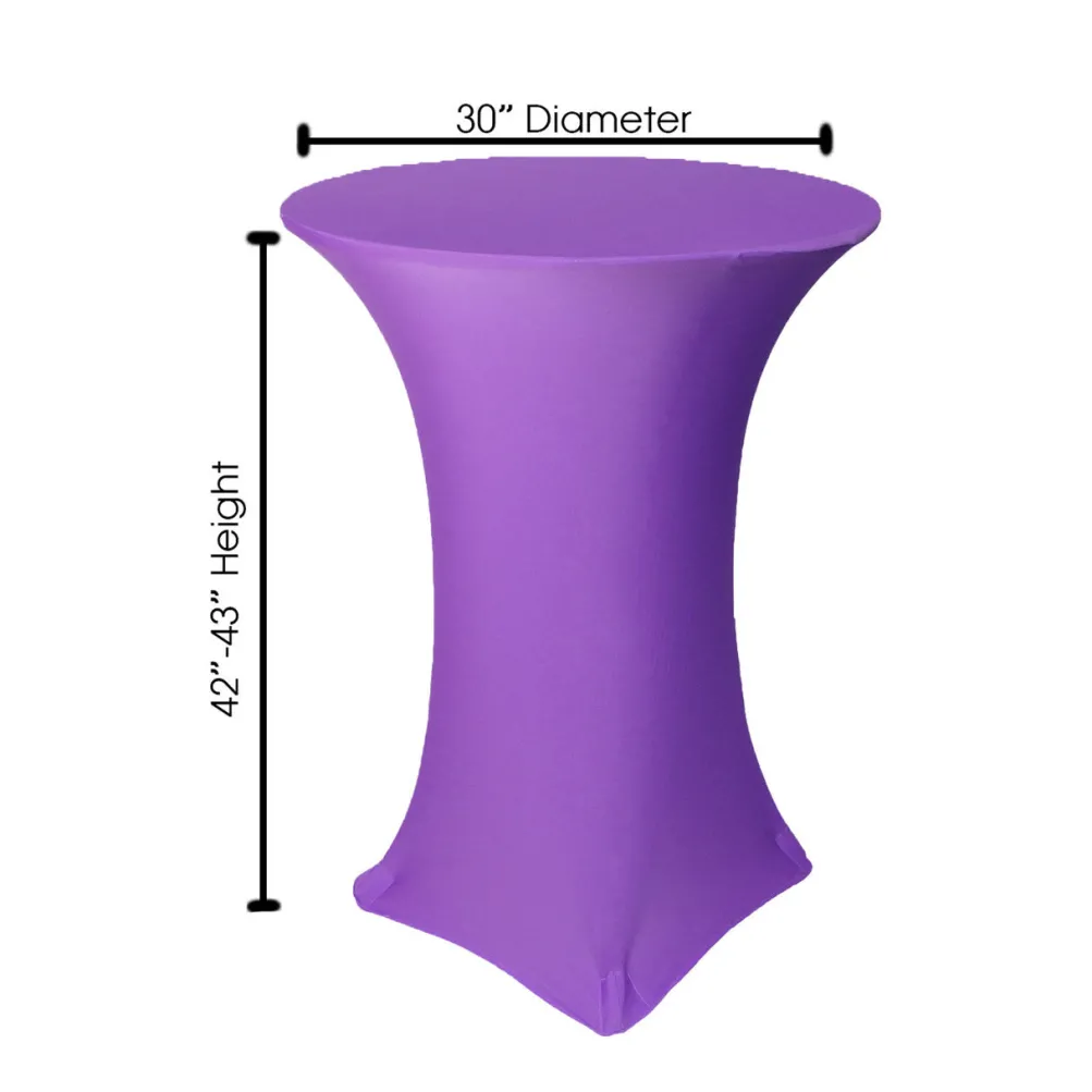 Spandex (30"x42") Highboy Cover in Purple