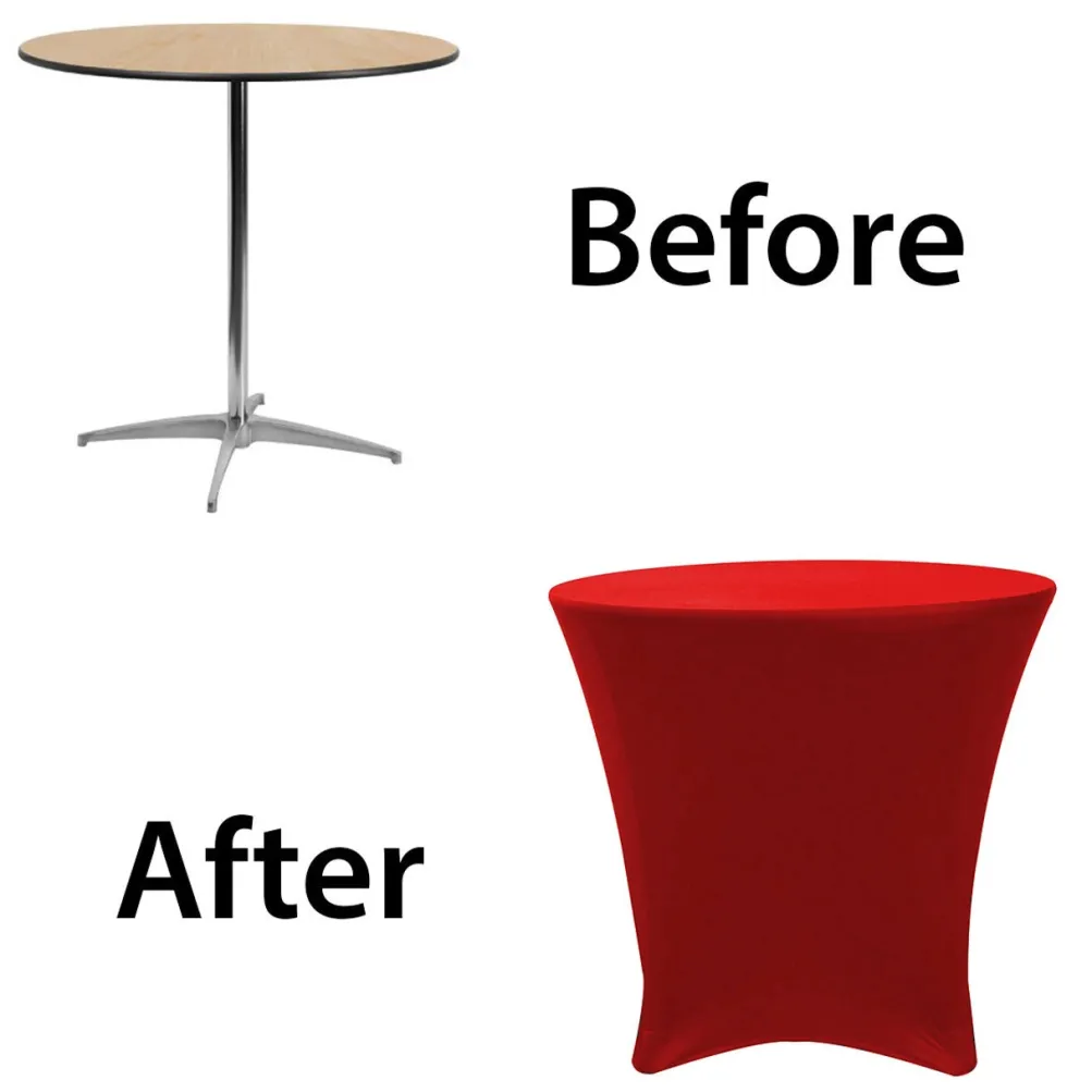 Spandex (30"x30") Lowboy Cover in Red