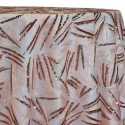 Sparkle Sequins Table Linen in Blush