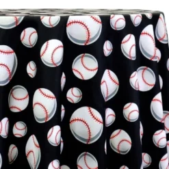 Sports (Poly Print) Table Linen Baseball