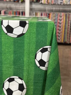 Sports (Poly Print) Table Linen Soccer