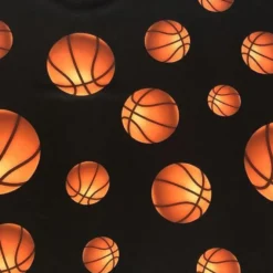 Sports (Poly Print) Table Linen Basketball