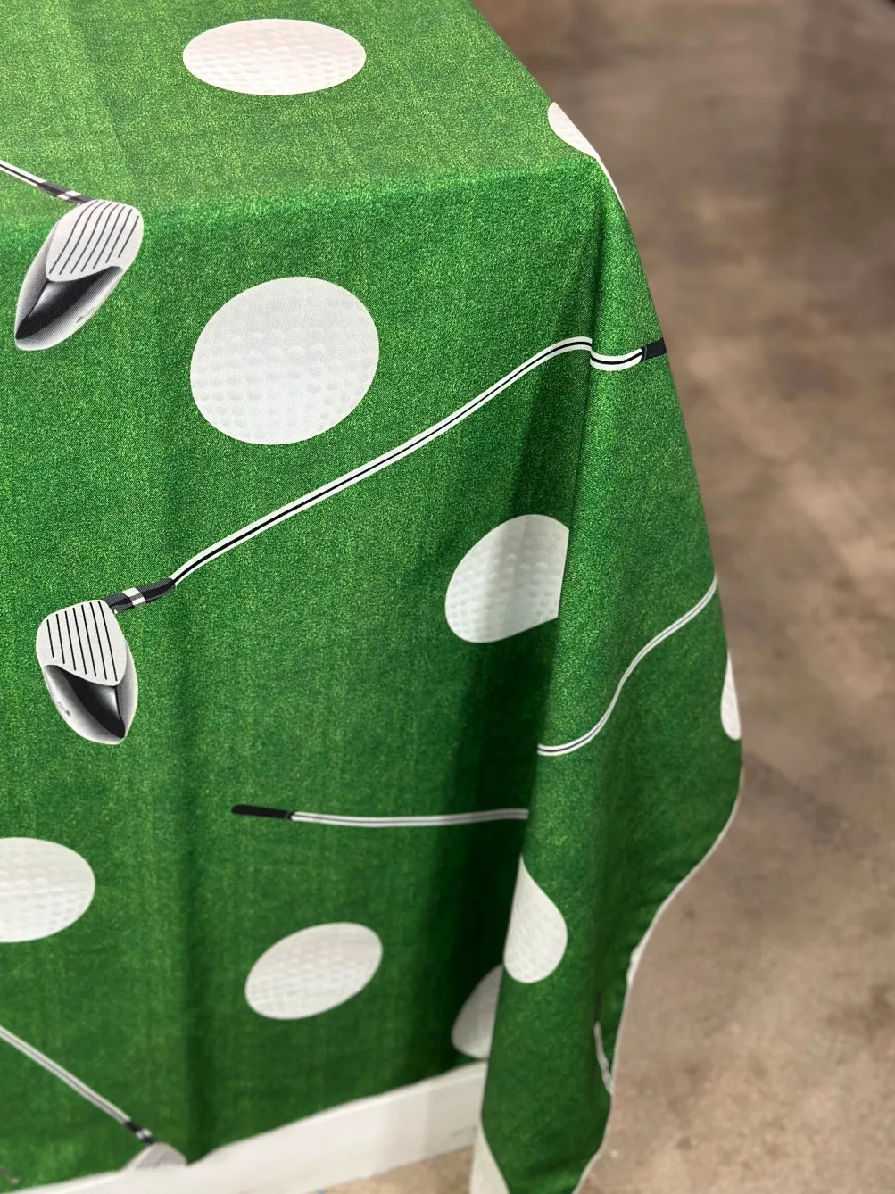 Sports (Poly Print) Table Linen Golf