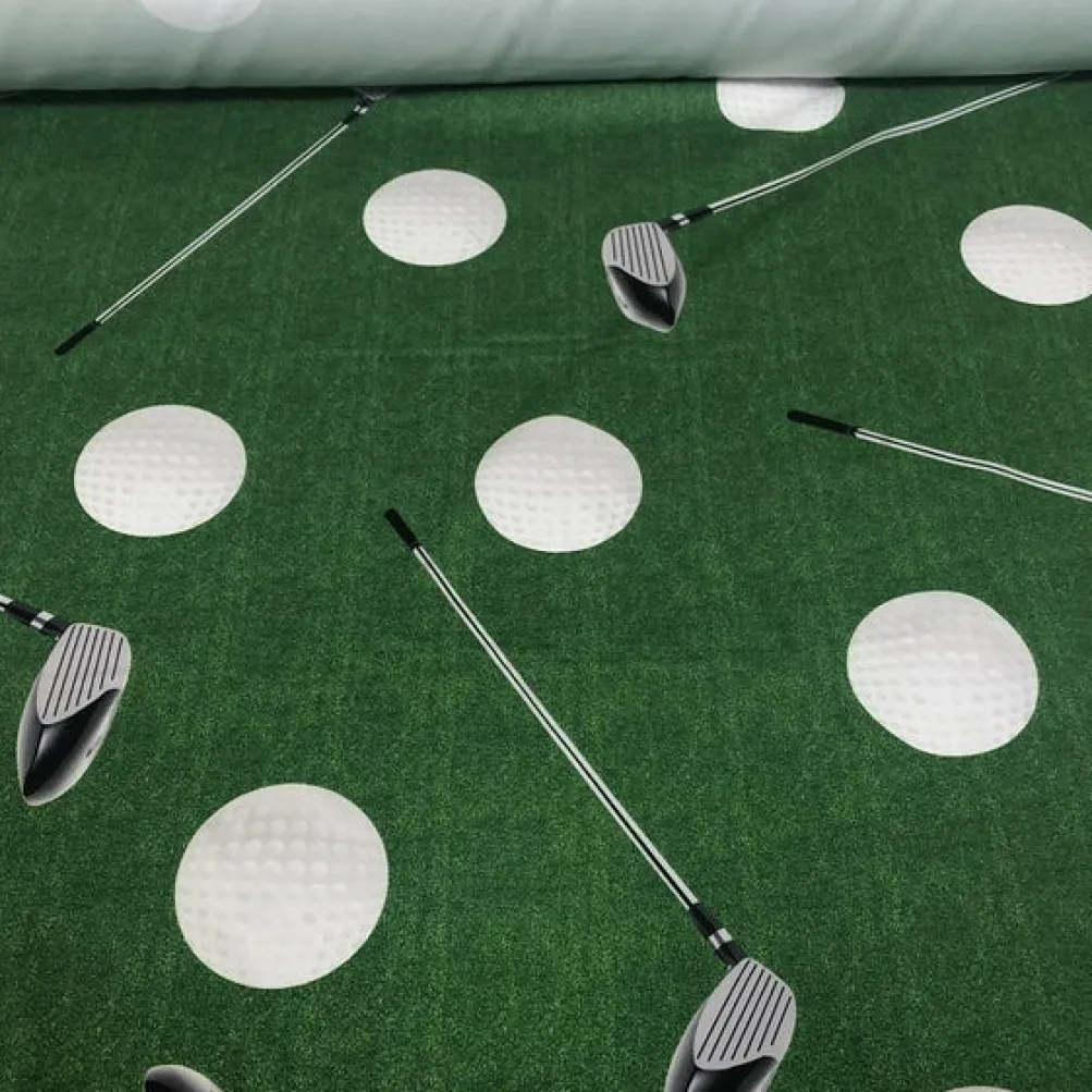 Sports (Poly Print) Table Linen Golf