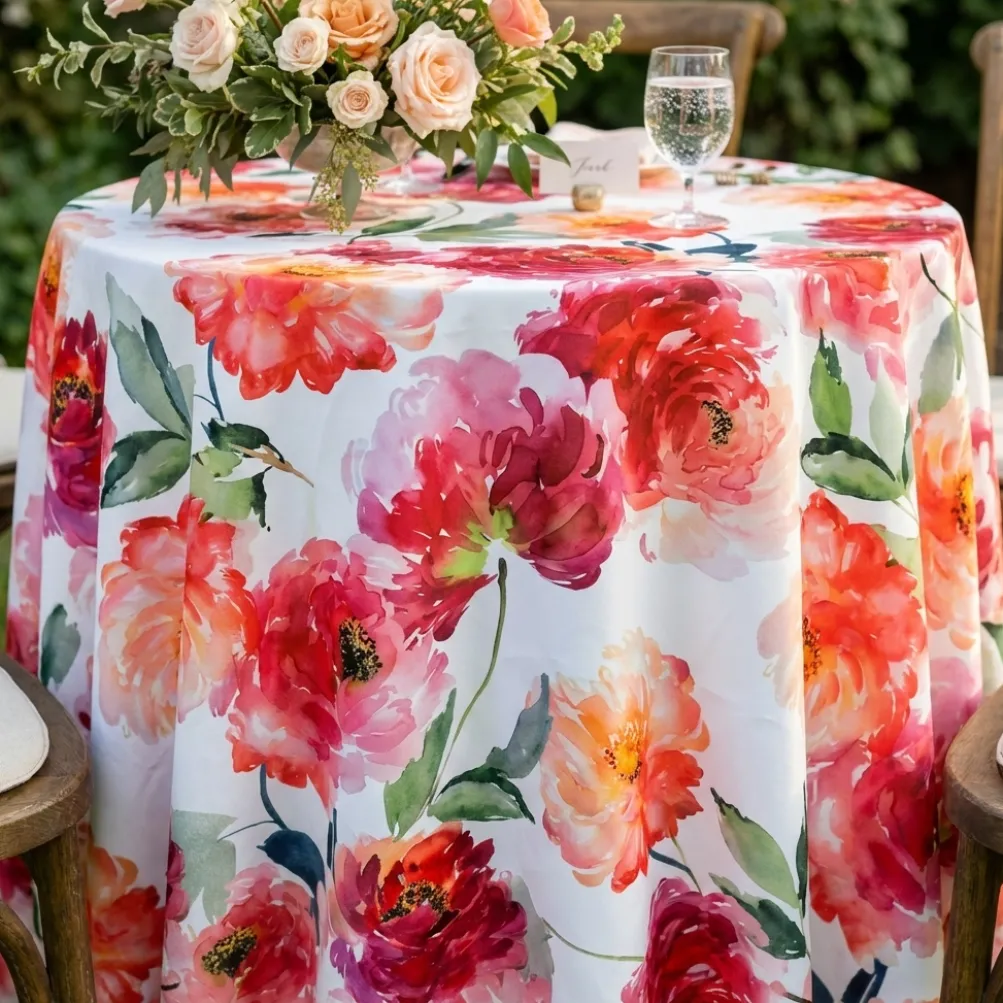 Spring Blossom (Poly Print) Table Linen