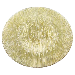 Static - Glass Charger Plate in Gold (Item # 0290)