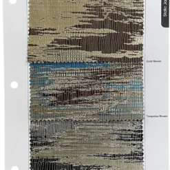 Static Jacquard Table Linen in Black and Silver