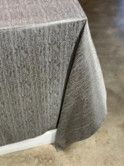 Sterling Jacquard Table Linen in Grey