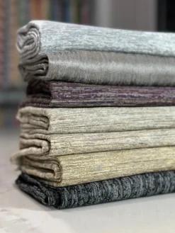 Sterling Jacquard Table Linen in Grey