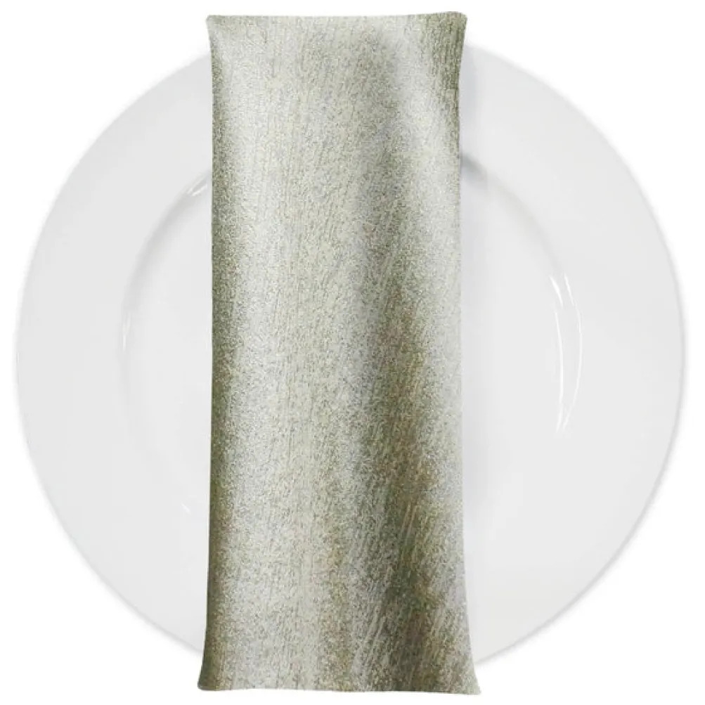Sterling Jacquard Table Napkin in Gold