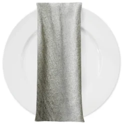 Sterling Jacquard Table Napkin in Taupe
