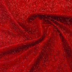 String Metallic Table Runner in Red