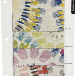 Sundaze Jacquard (Reversible) Table Linen in Yellow and Blue