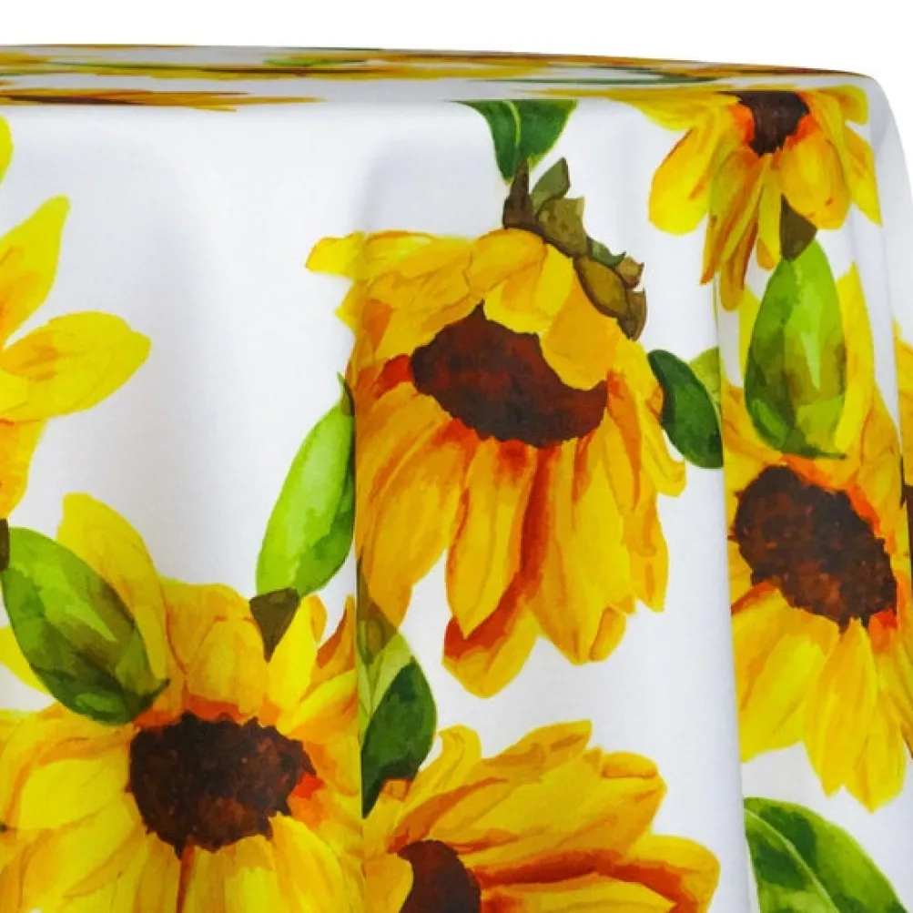 Sunflower (Poly Print) Table Linen