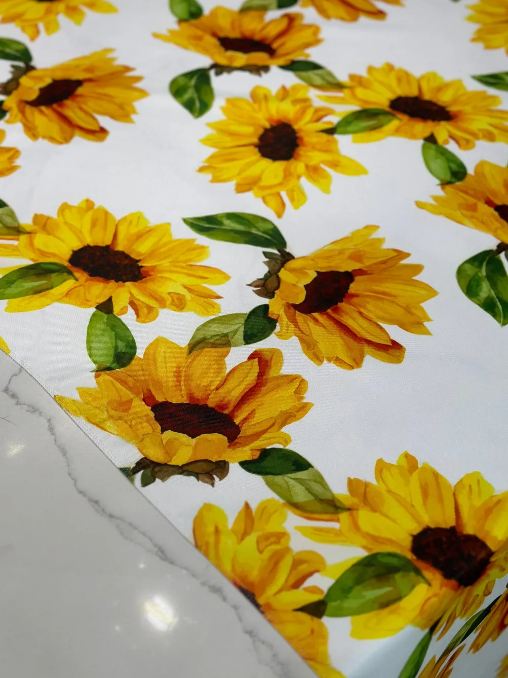 Sunflower (Poly Print) Table Linen