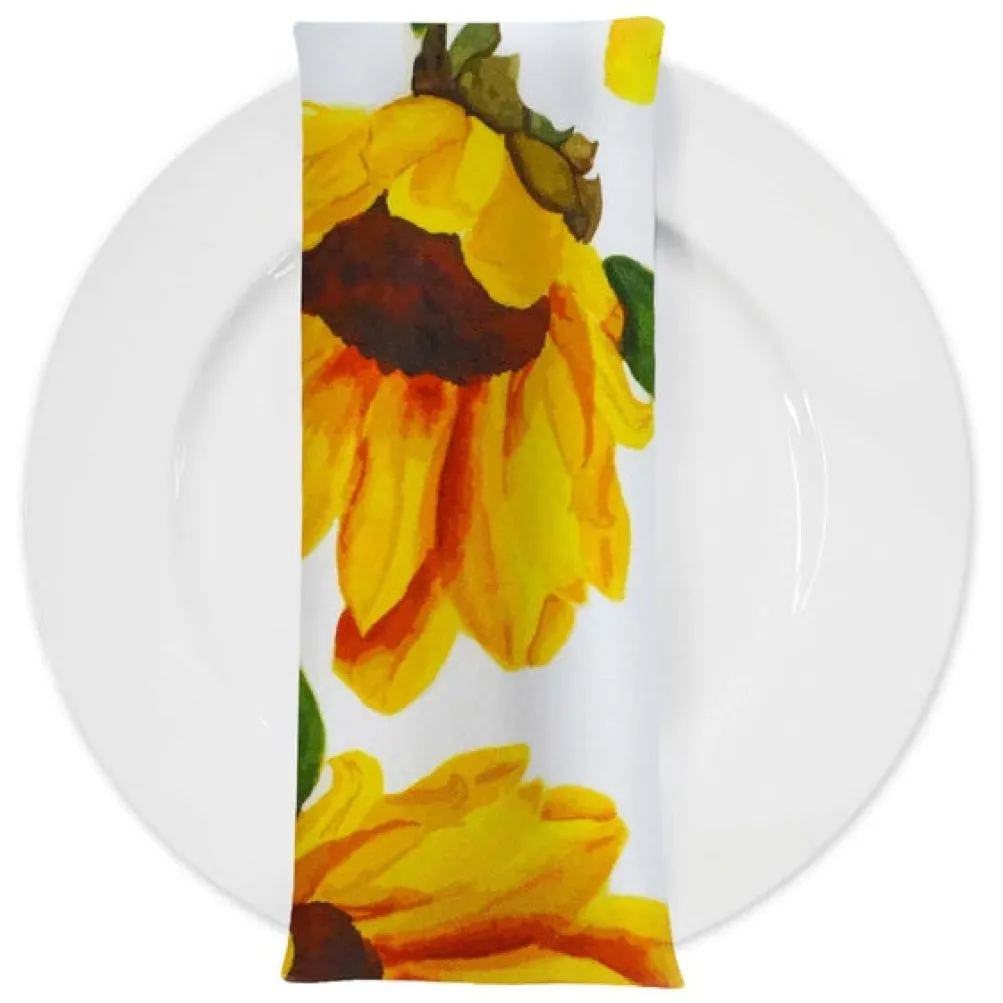 Sunflower (Poly Print) Table Napkin