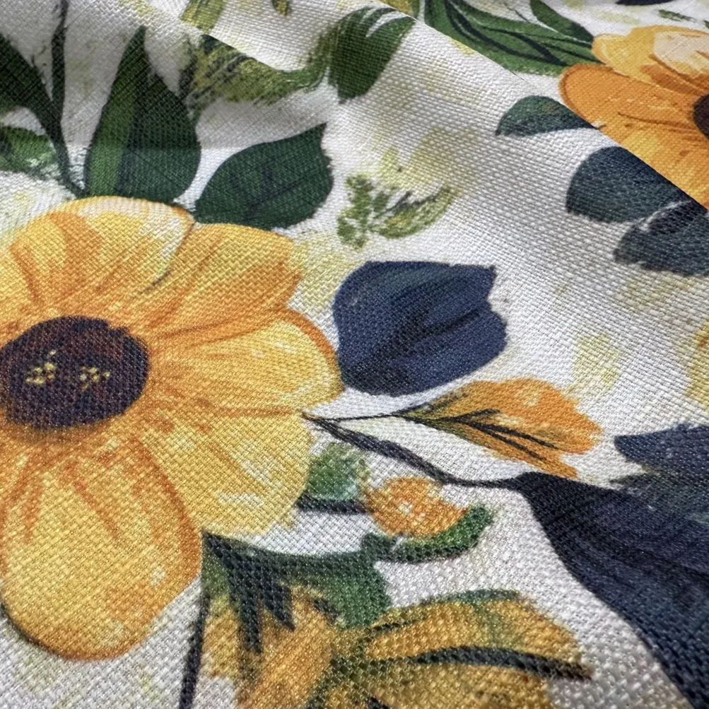 Sunshine Blooms Table Linen