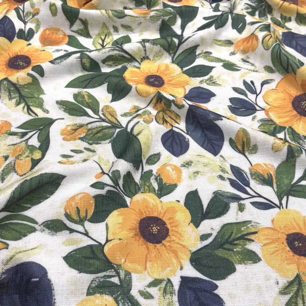 Sunshine Blooms Table Linen