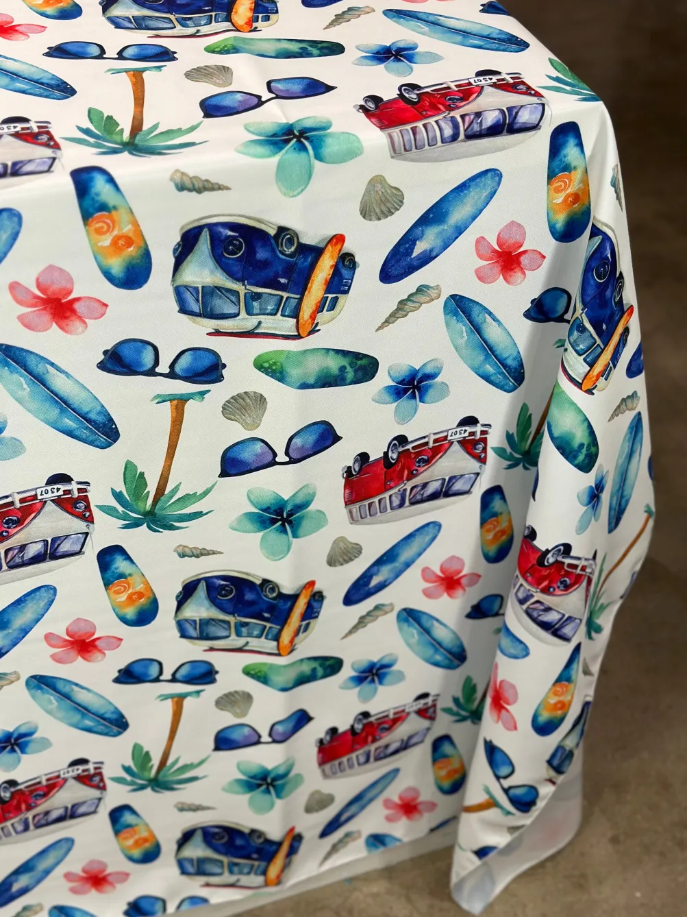Surf's Up (Poly Print) Table Linen