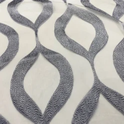 Tabriz Organza Table Runner in Silver