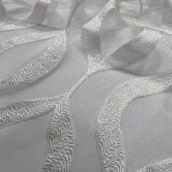 Tabriz Organza Table Runner in White