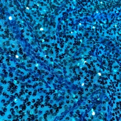 Taffeta Sequins Table Linen in Turquoise
