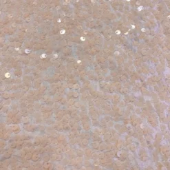 Taffeta Sequins Table Linen in Blush Transparent