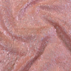Taffeta Sequins Table Linen in Dusty Rose