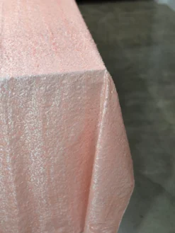 Taffeta Sequins Table Linen in Dusty Rose
