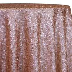 Taffeta Sequins Table Linen in Blush
