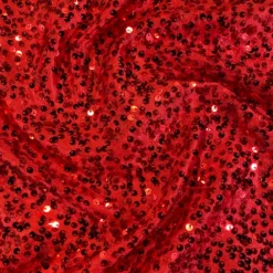 Taffeta Sequins Table Linen in Red