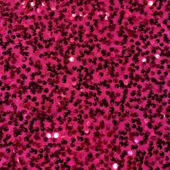 Taffeta Sequins Table Runner in Fuchsia
