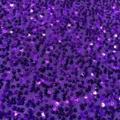 Taffeta Sequins Table Runner in Purple